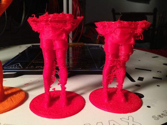 3D Printed Glitch Art: When 3D Printing Fails